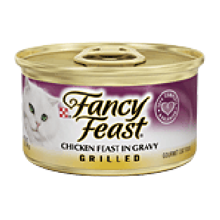 Fancy Feast Cat Food Grilled Chicken Feast In Gravy 3oz