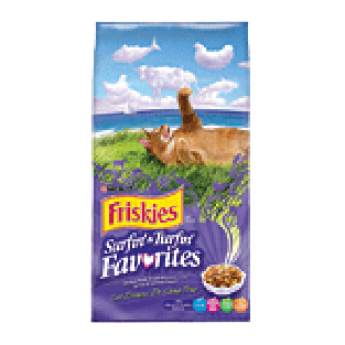 Friskies Dry Cat Food Feline Favorites 50.4oz