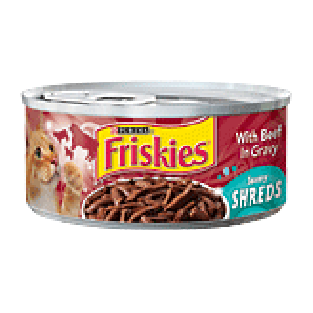 Friskies  savory shreds with beef in gravy 5.5oz