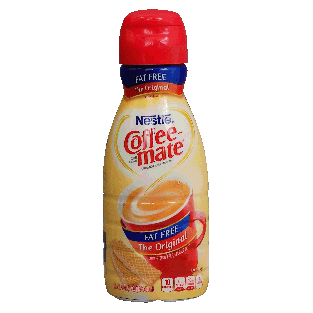 Nestle Coffee-mate the original, liquid coffee creamer, fat fre32fl oz