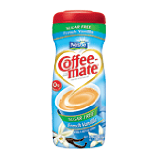 Nestle Coffee-mate sugar free french vanilla flavored coffee cr10.2-oz