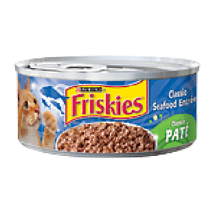 Friskies Wet Cat Food Classic Seafood Entree 5.5oz