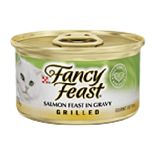 Fancy Feast Cat Food Grilled Salmon Feast In Gravy 3oz
