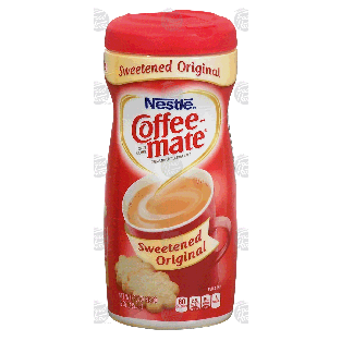 Nestle Coffee-mate sweetened original, coffee creamer, powder 15-oz