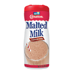 Nestle Carnation malted milk, chocolate 13-oz
