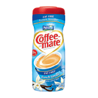 Nestle Coffee-mate fat free french vanilla flavored coffee creame15-oz