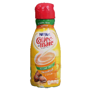 Nestle Coffee-mate hazelnut flavored liquid coffee creamer, sug32fl oz