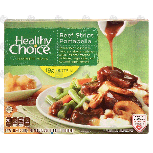 Healthy Choice Complete Meals beef strips portabella; creamy m11.25-oz