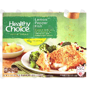 Healthy Choice Complete Meals lemon pepper fish, breaded white 10.7-oz