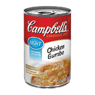 Campbell's  chicken gumbo condensed soup, the is NO LONGER LIGH10.75oz