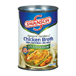 Swanson Chicken Broth Rtsb Natural Goodness 14oz