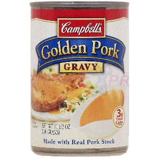 Campbell's  golden pork gravy 10.5oz