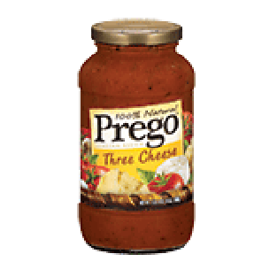 Prego  three cheese pasta sauce 26oz