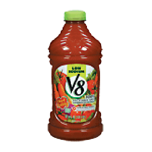 V8 Low Sodium 100% vegetable juice 64fl oz