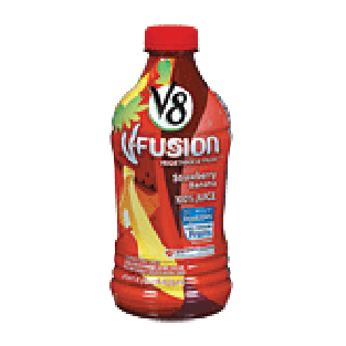 V8 V-Fusion Vegetable & Fruit Juice Strawberry Banana 46fl oz