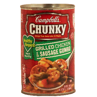 Campbell's Chunky Healthy Request; grilled chicken & sausage gum18.8oz