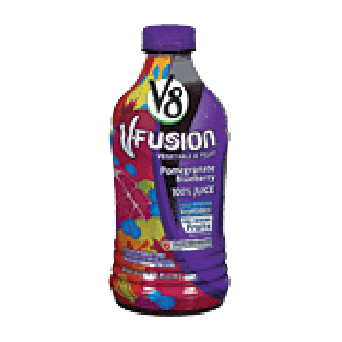 V8 V-Fusion 100% Vegetable & Fruit Juices Pomegranate Blueberry 46oz