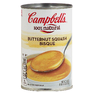 Campbell's 100% Natural butternut squash bisque 18.8oz