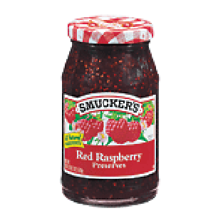 Smucker's Preserves Red Raspberry 18oz