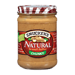 Smucker's Natural Peanut Butter Chunky 16oz