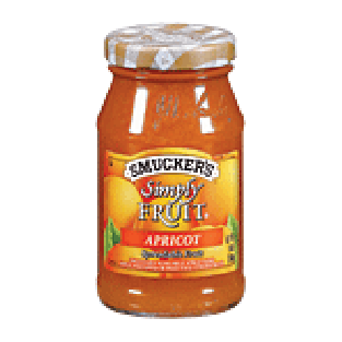 Smucker's Spreadable Fruit Simply Fruit Apricot 10oz