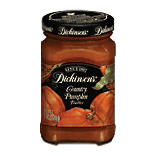 Dickinson's  country pumpkin butter 9oz