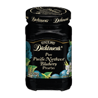 Dickinson's  pure pacific northwest blueberry preserves 10oz