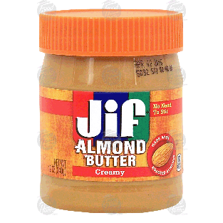 Jif  almond butter spread, creamy 12oz
