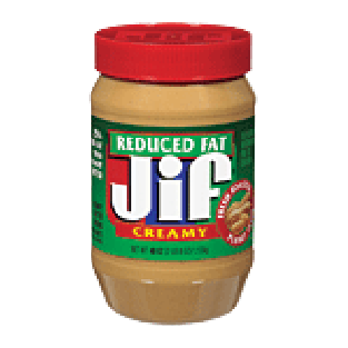Jif Peanut Butter Creamy Reduced Fat 40oz
