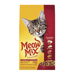 Meow Mix Dry Cat Food Hairball Control Formula 3.15lb