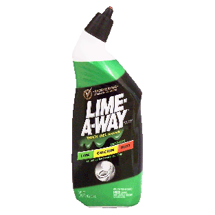 Lime-a-way  toilet bowl cleaner, thick gel formula, destroys li 24fl oz