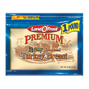 Land O' Frost Turkey Breast Honey smoked lean premium 1lb