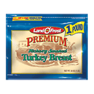 Land O' Frost Premium Turkey Breast Lean Smoked Deli Pouch 1lb