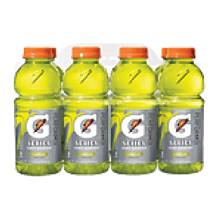 Gatorade  thirst quencher lemon lime sports drink, 8-pack 20-o160fl oz