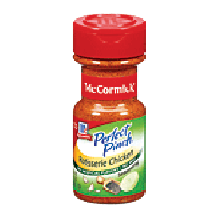 McCormick Perfect Pinch Rotisserie Chicken seasoning 3.12oz