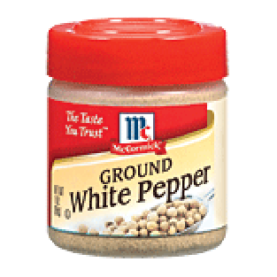 McCormick White Pepper Ground 1oz