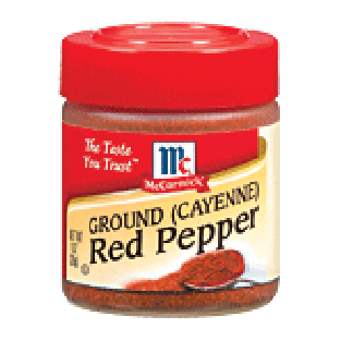 McCormick Red Pepper Ground Cayenne 1oz