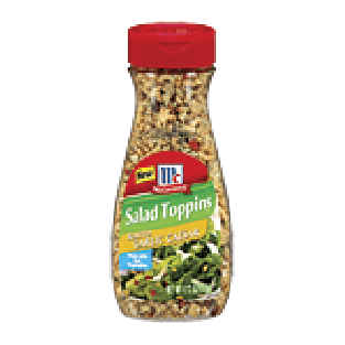 Mc Cormick Salad Toppins roasted garlic ceasar, made with real v4.12oz