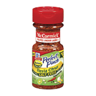 Mc Cormick Perfect Pinch fiesta citrus, salt-free seasoning 2.37oz