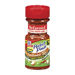 Mc Cormick Perfect Pinch southwest sweet 'n smoky seasoning, sal2.25oz