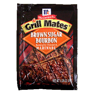 Mc Cormick Grill Mates brown sugar bourbon marinade 1.25oz