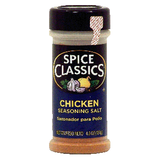 Spice Classics  chicken seasoning salt 4.5oz