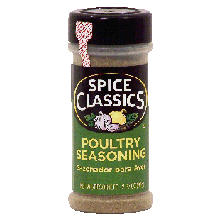 Spice Classics  poultry seasoning 2.37oz