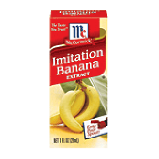 McCormick  Imitation Banana 1fl oz