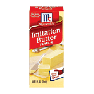 McCormick Flavor Imitation Butter 1oz