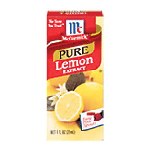 McCormick Extract Pure Lemon 1oz