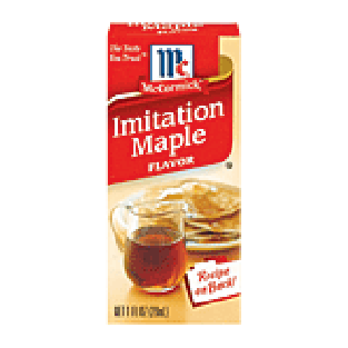 McCormick Flavor Imitation Maple 1oz