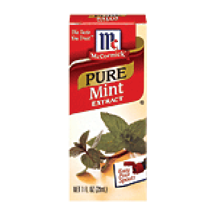 McCormick Extract Pure Mint 1oz