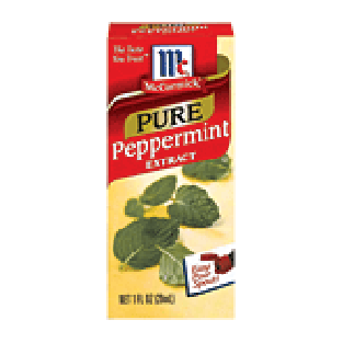 McCormick Extract Pure Peppermint 1oz