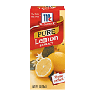 McCormick Extract Pure Lemon 2oz